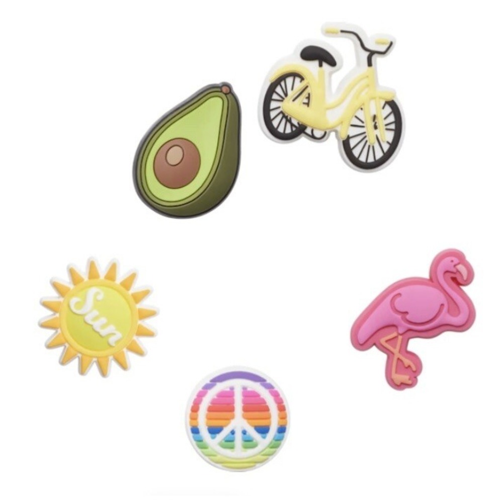Crocs Sunny Days 5 pack Jibbitz Charms